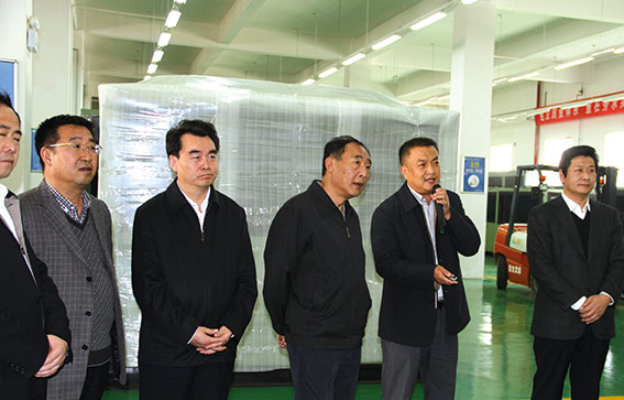 甘肅省發(fā)改委主任、黨組書記趙春蒞臨工廠考察